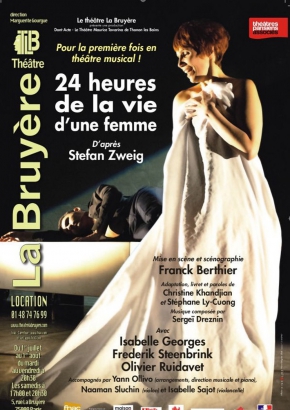 24h de la vie d'une femme, musical 24h de la vie d'une femme, musical
