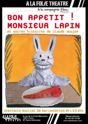 Bon appétit Monsieur Lapin Bon appétit Monsieur Lapin