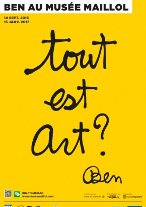 Expo Ben : tout est art ? Expo Ben : tout est art ?