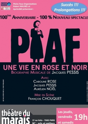 Piaf une vie en rose et noir Piaf une vie en rose et noir