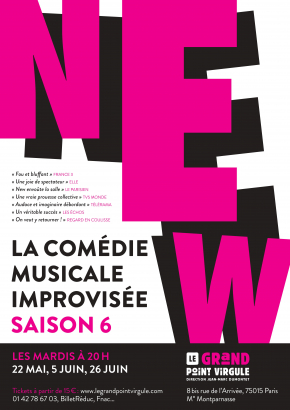 New, la comédie musicale improvisée New, la comédie musicale improvisée