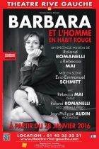 Barbara et l'homme en habit rouge
