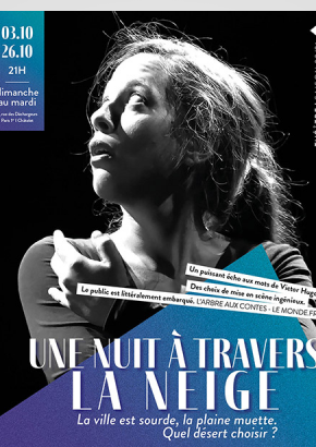 Une nuit à travers la neige