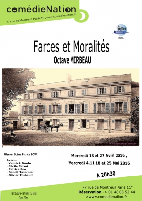 Farces et Moralités d'Octave Mirbeau